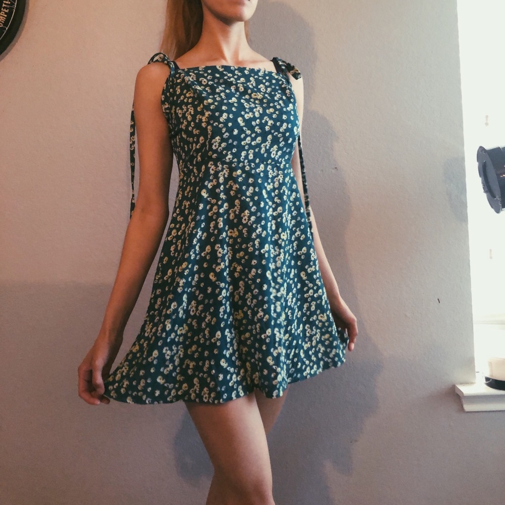 Floral mini dress